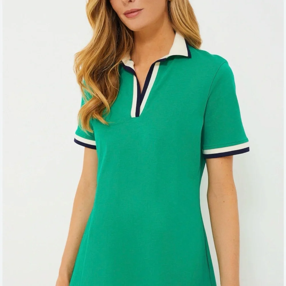 Tuckernuck Green Polo Hutton Dress - Picture 2 of 4